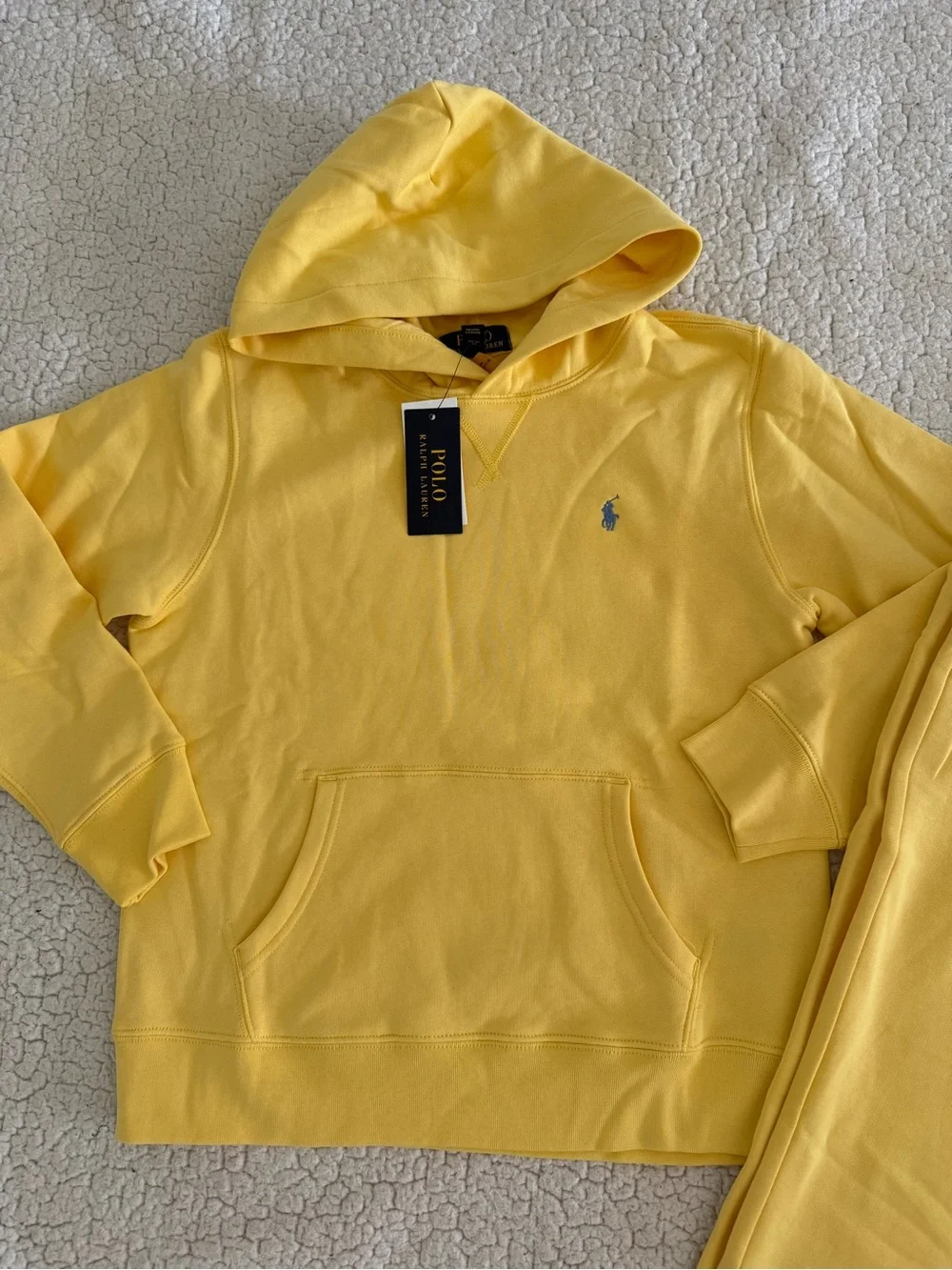 New boys girls Polo Ralph Lauren Sz L 14-16, XL 18-20 Hoodie & Joggers Set